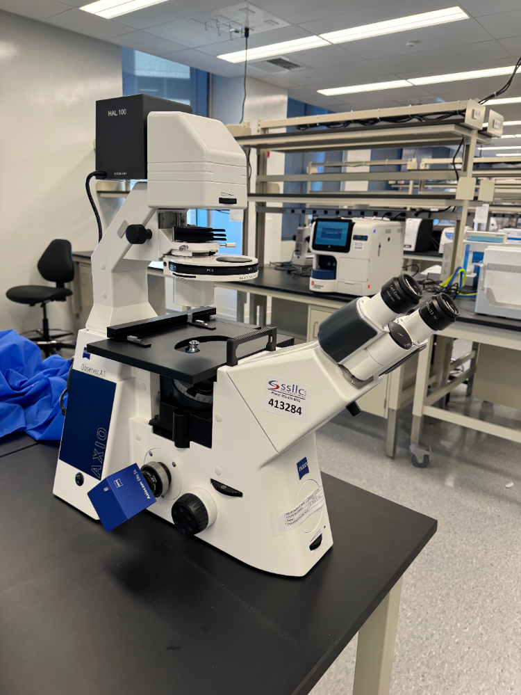 Image of Zeiss Axio Observer.A1 Inverted Microscope